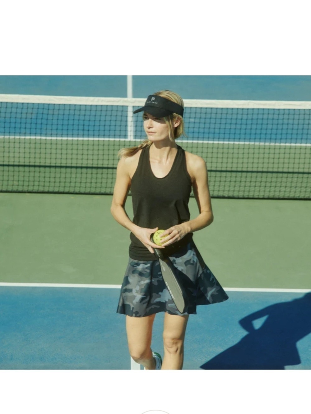 Black Women's Volley Tank